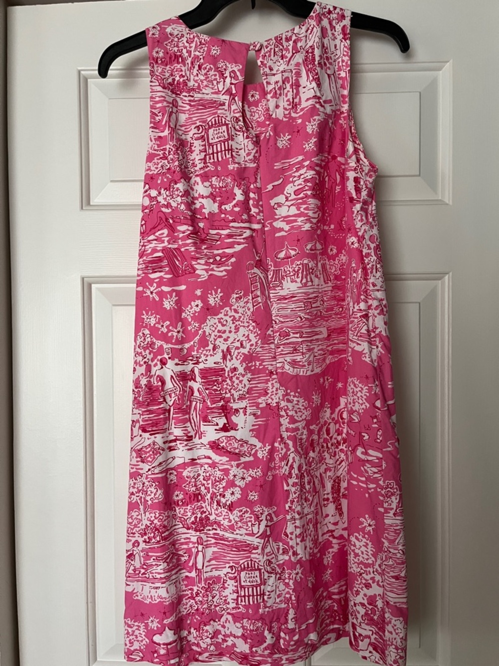 Lilly Pulitzer Pink and White Shift Dress - Picture 5 of 5